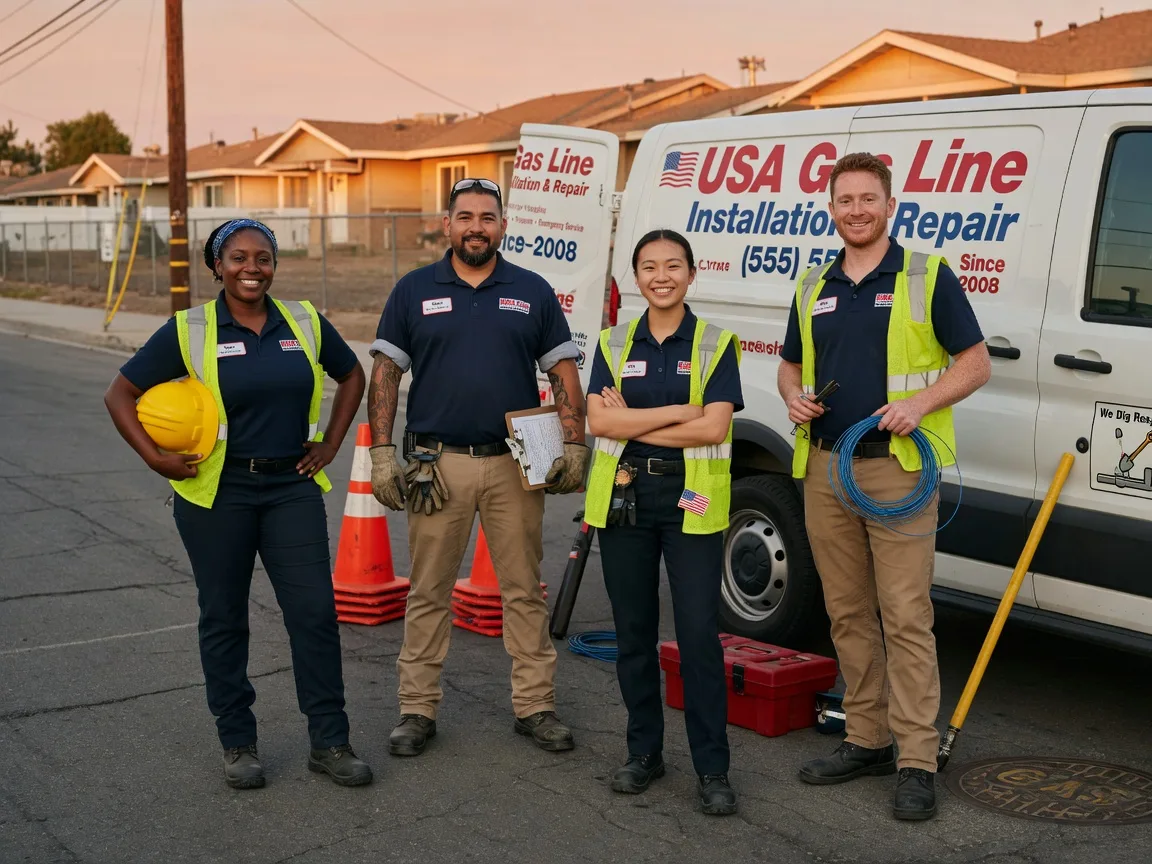 Gas Line Installation company in Hoffman, NC